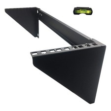 3U 19 Inch Heavy Duty Vertical Wall Mountable Rack and 125 lb Wall Mountable ...