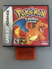 Pokemon FireRed Version GBA with Case - AUTHENTIC AND TESTED