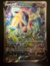 Galarian Rapidash V 168/198 SWSH06: Chilling Reign (Alternate Art) Near Mint on eBay