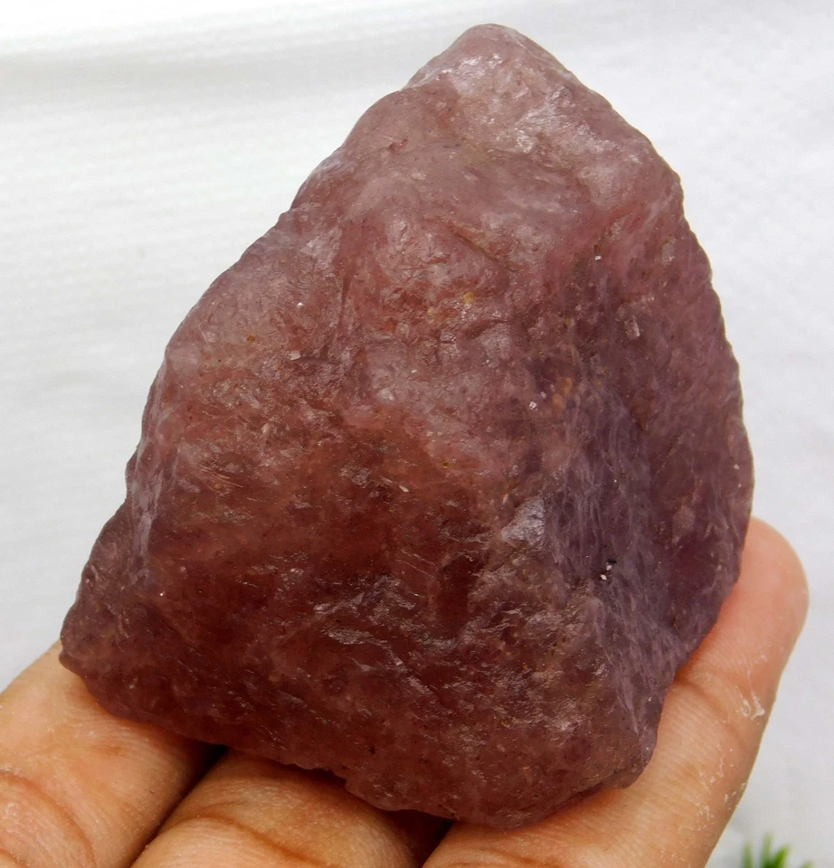 Aventurina rosa 100 % natural áspera 507,20 quilates - Cristal de piedras preciosas sueltas curativas Foto 4 de 4