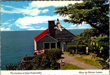 Vintage Postcard Cape Foulweather by Morton Luman