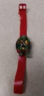 TMNT Teenage Mutant Ninja Turtles 1988 Raphael Wrist Watch Mirage Studios Vtg