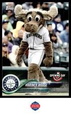 2018 Topps Opening Day #M-21 Mariner Moose Mascots