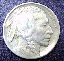 1913 Type 2  Buffalo Nickel F/VF RN49