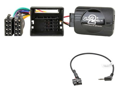 Connects2 Lenkradadapter für BMW 3er E46 5er E39 X5 7er Mini Blaupunkt Pioneer 4