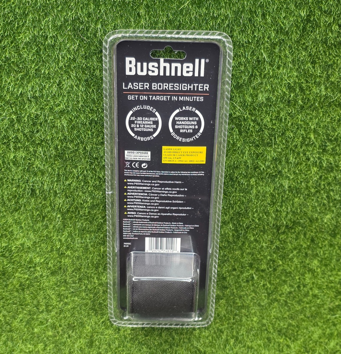 Bushnell Laser Bore Sight For .22-.50 Calibers w/ 5 Arbors