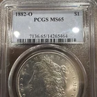 BEAUTIFUL 1882 O PCGS MS 65 MORGAN DOLLAR – BLAZING LUSTER, SHARP STRIKE