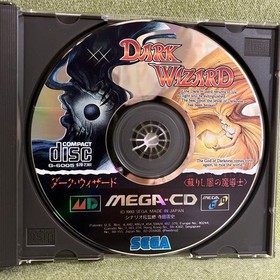 DARK WIZARD Mega CD condition Japan Q2