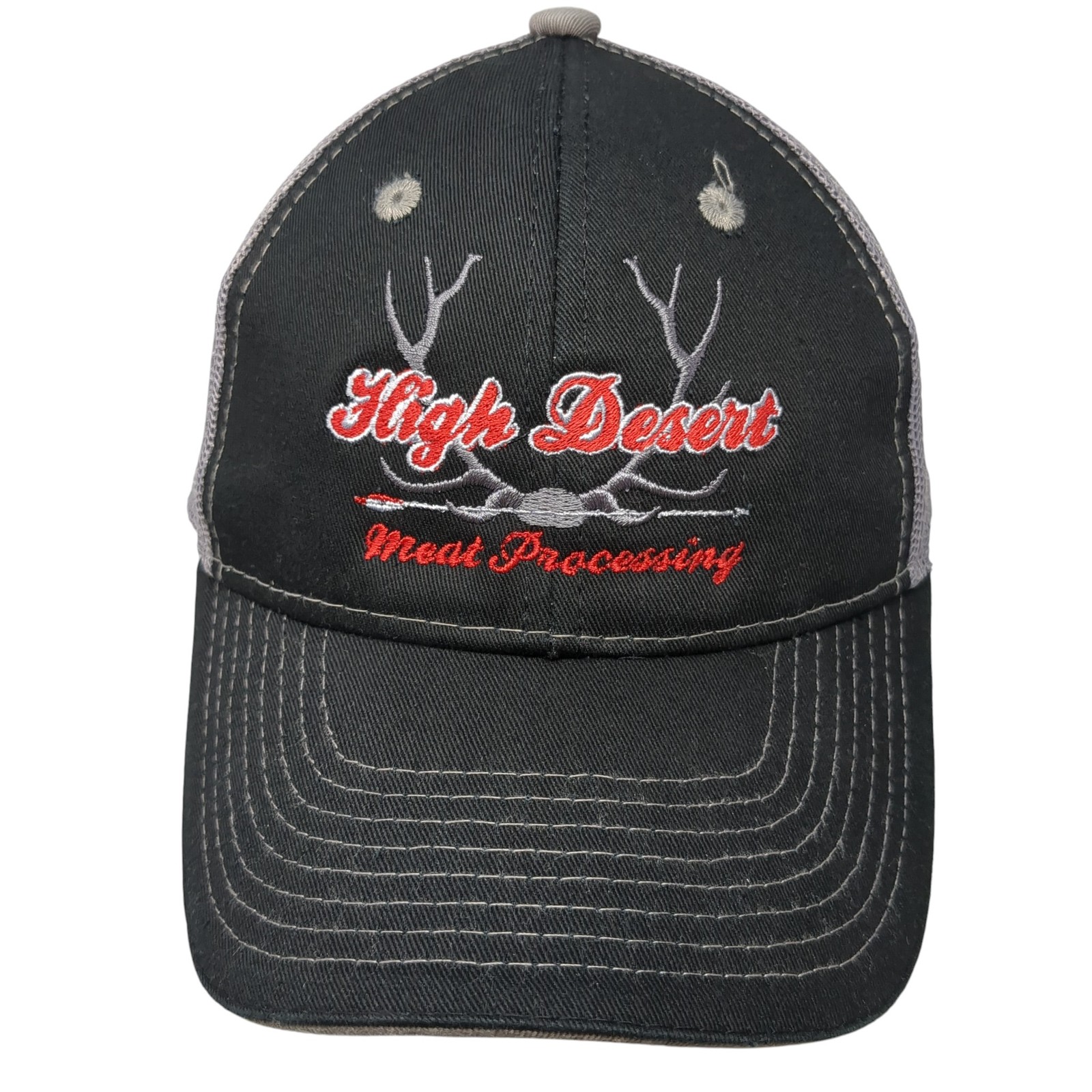 High Desert Meat Processing Strapback Trucker Hat… - image 1