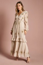 Coast Ivory Midi Dress Womens Occasion Dresses