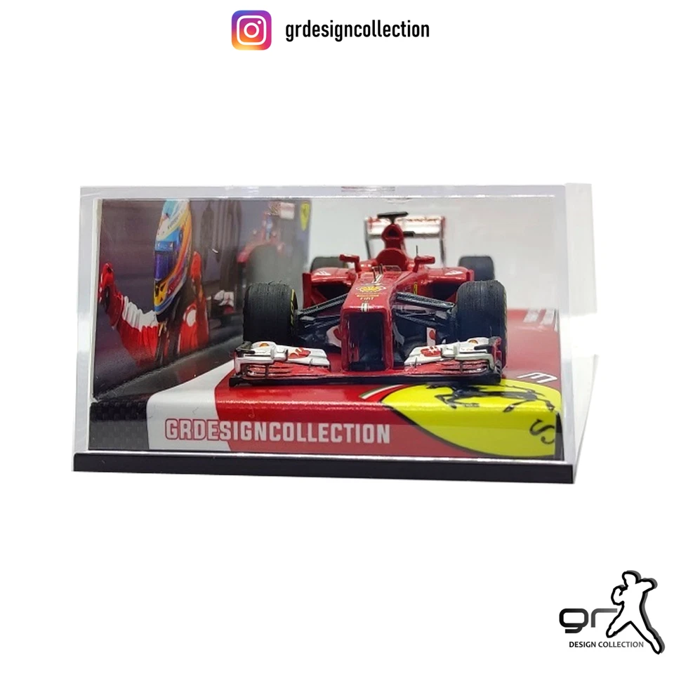 Fernando Alonso - Ferrari F138 - F1 Winner Chinese GP 2013 / Hot Wheels / 1:43 - Immagine 3 di 4