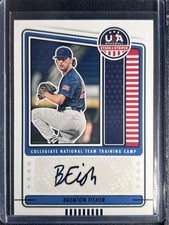 Fisher, Brenton - 2023 USA Baseball Stars & Stripes - Autograph - INV1