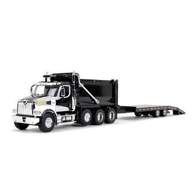 DCP 1/64 Western Star 49X w/ Ox Bodies Dump & Beaver Tail Trailer 60-1885
