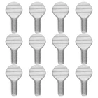 12 Pcs Stainless Steel Thumb Screws Rotisserie Fork Screws Air Fryer Grill Parts