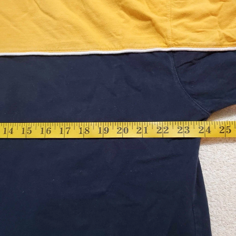 Point Zero T Shirt Y2K V Neck Streetwear XL Color Block - Image 4 of 4