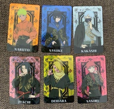 NARUTO Arabesque Hologram Collection All types 6 items