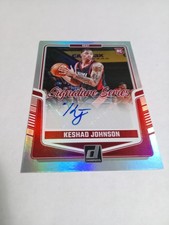 Panini Donruss 2024-25 Keshad Johnson Signature Miami Heat Rookie Auto SS-78