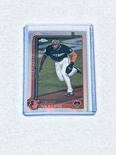 Cedric Mullins Prism Refractor 2025 Topps Chrome Baseball #5 - Baltimore Orioles
