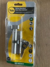 High Security YALE Turn Lock New With keys