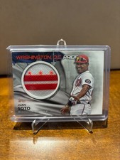 2022 Topps Series 1 City Flag Commemorative Relics Juan Soto #CFP-JS Patch