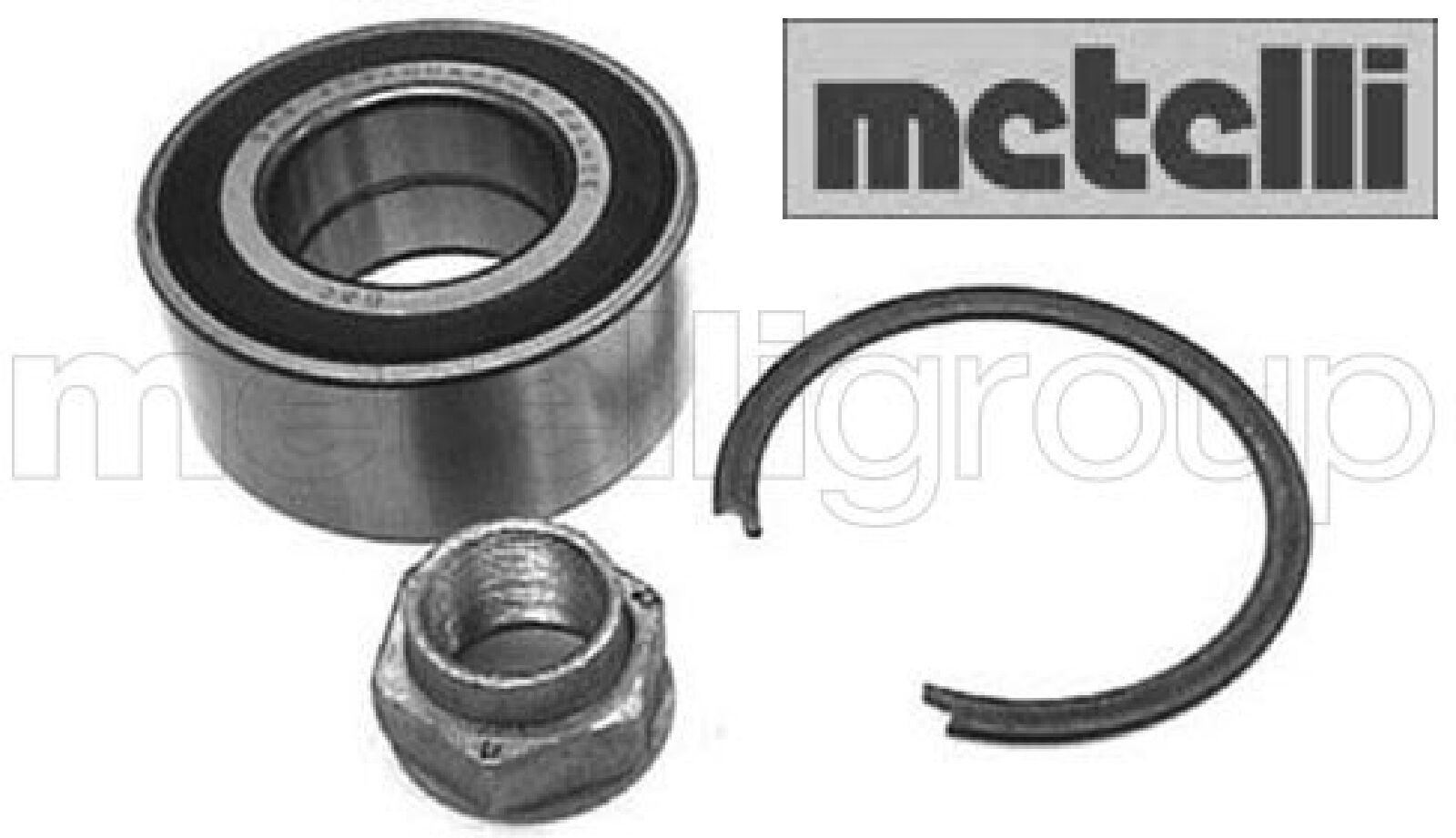 metelli 19-2252 Radlagersatz Radlager Satz Vorderachse Vorne