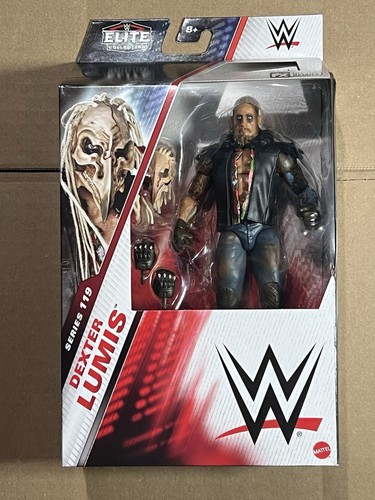 Action Figure WWE Elite Collection Dexter Lumis #119, 15 Cm Con 25 Punti Di Articolazione E Accessori, Giocattolo Da Collezione Per Bambini E Adulti
