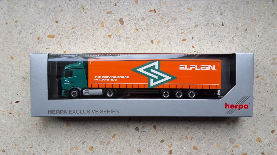 Herpa Exclusive Series Volvo & Mercedes Elflein Spedition - Bild 2 von 3