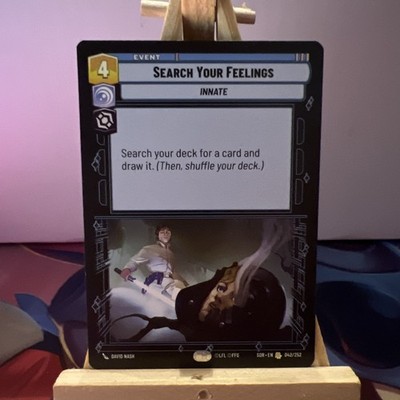 Search your Feelings Nonfoil/Regular Star Wars Unlimited TCG WSG401