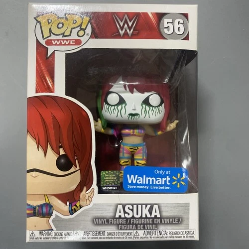 Funko Pop! WWE Asuka (Green Mask) Walmart Exclusive