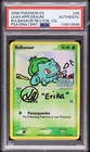 2006 Bulbasaur 45/100 Crystal Guardians Reverse PSA Auth/DNA Cert Leah Applebaum