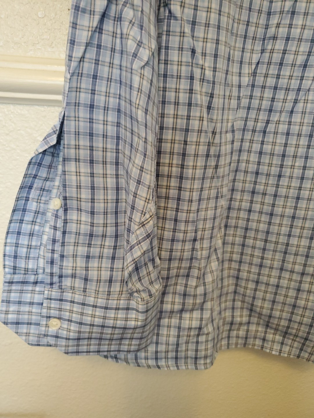 Peter Millar Button Down Soft Shirt Cotton Plaid … - image 12