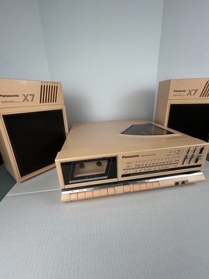 Panasonic SG-X7 Stereo Music System, Tape Player, AM/FM Tuner