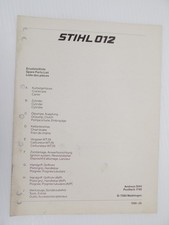 OEM Stihl 012 Chainsaw Spare Parts List IPL M...