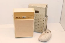 HITATCH - Model TH-650 Transistor Radio – TECH SPECIAL – PWR UP NO AUDIO W/CASE