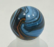 CAC Christensen Agate Company Striped Opaque .54” In Mint Condition