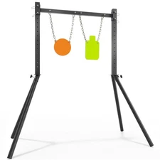 Steel Target Stand for AR500 Shooting Complete Kit 3/8" Thick 6'' 7''x 12'' S...