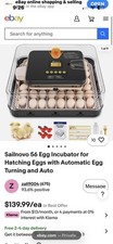 Sailnovo 56 Egg Incubator for Hatching Eggs w...