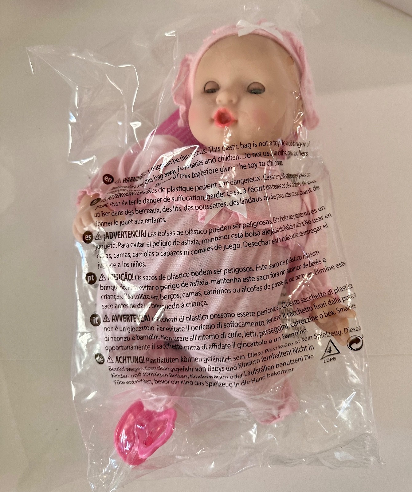 Melissa & Doug Mine to Love Jenna 12" Soft Body Baby Doll &ndash; Open Box