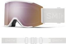 NEW Smith M00756 Squad MAG Goggles White Vapor 100 AUTHENTIC