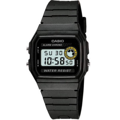 Casio F-94WA-8DG Unisex Schwarz Digitaluhr