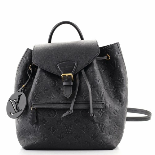 Louis Vuitton Montsouris Backpack NM Monogram Empreinte Leather PM | eBay