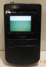 Vintage Casio LCD Pocket Color TV Television TV-470 B