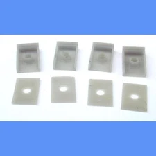 ALCO COUPLER POCKETS RESIN  ATLAS EQUIVALENT 885501   HO SCALE