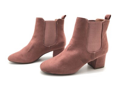 Anna Field Damen Stiefel Gr. 38 Stiefeletten Ankle Boots Freizeitschuhe Rosa