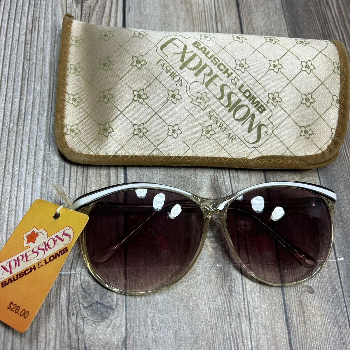 Bausch + Lomb Plastic Frame Round Vintage Sunglasses for sale | eBay