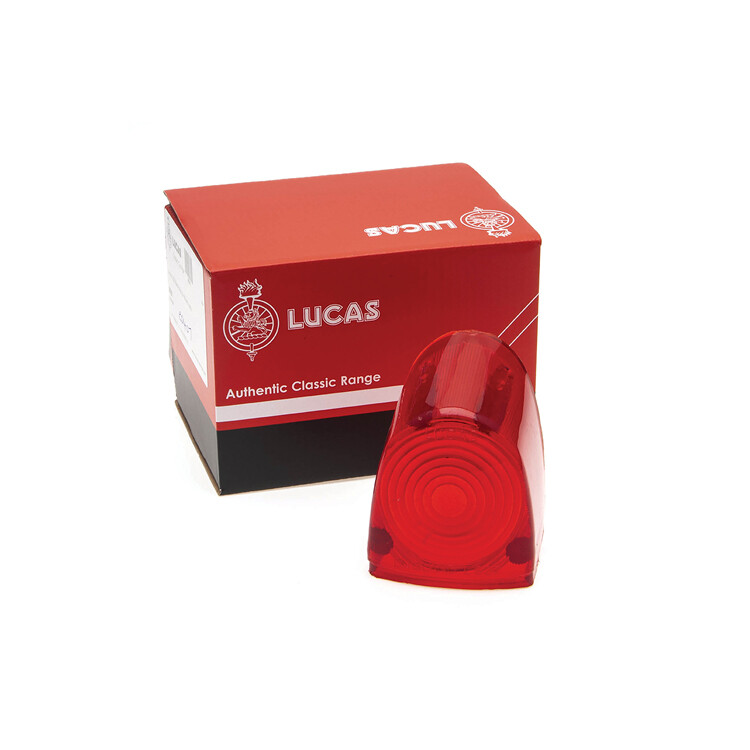 LUCAS L627 REAR INDICATOR RED LENS 8089