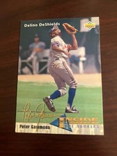 1993 Upper Deck Delino DeShields #454 Montreal Expos Peter Gammons NM-MINT 