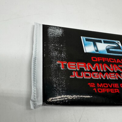 Impel T2 Official Terminator 2 Judgement Day 12 Movie Cards New | eBay