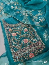 Women Salwar Kameez Gotta Work Punjabi Suit Indian Kurti Suit For Wedding Party