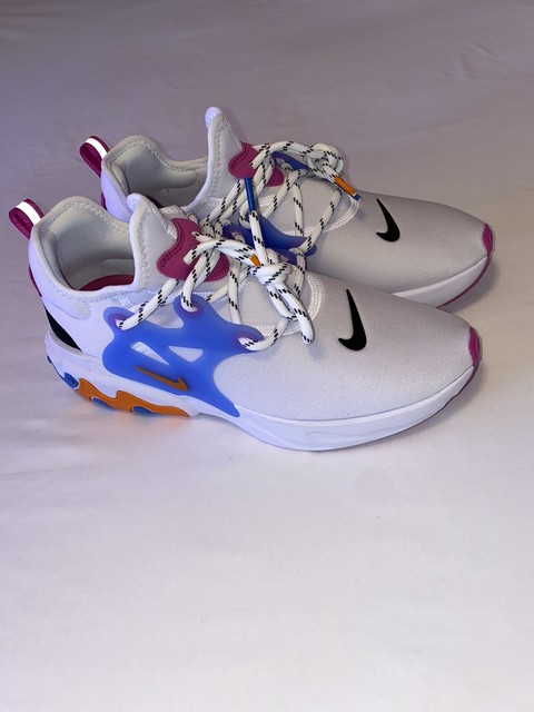 Nike React Presto White Magma Orange CW7053-100 Running Shoes Men Size 8.5 | eBay
